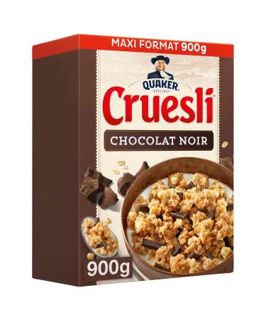 C r ales Croquantes au Chocolat Noir Petit-D jeuner Gourmand et nerg tique (Bo te 900g) - Le lot de 3