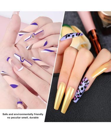 1000 Ballerina Nail Tips - Long Acrylic Artificial Nails for DIY & Nail Salons | 10 Sizes Natural & Clear - Buy Online on GoSupps.com