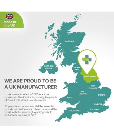 Lindens - Pro Bio Live Max 6 Billion CFU Capsules - 100 Pack - UK Made - Contributes to a Healthy Gut and Supports Digestion - Probiotic Vegetarian Capsules - Letterbox Friendly Vegan - Buy Online on GoSupps.com