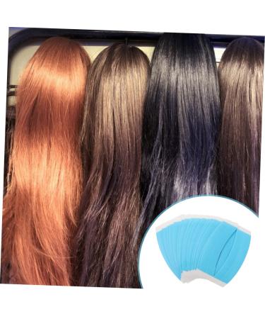 FRCOLOR 23 Sheets Double Sided Wig Film Adhesive Wig Tape Waterproof Double Sided Tape Waterproof Wig Tape Double Sidestick Tape Lace Hair Wig Tape Scalp Glue Accessories - Buy Online on GoSupps.com
