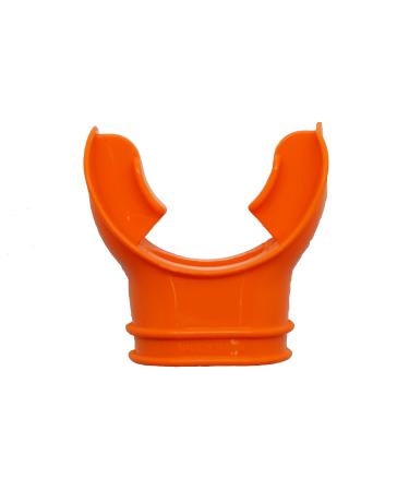 Scuba Choice Scuba Diving Orange Silicone Regulator Octopus Mouthpiece