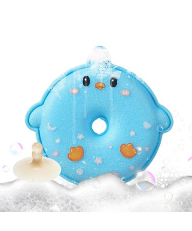 Absorbent Scrubber Cleaning Tool | Dormitory Bathroom | Travel Shower Scrubber Kit Hotel Room Kit Bathroom Cleaning Tools Shower Scrubber Balls for Blue