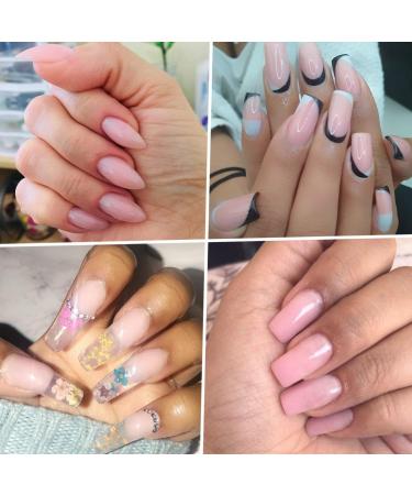 Makartt Poly Nail Gel 50ML - Builder Gel for Nail Extensions in White, Pink, Nude, Clear, and Rosy Shades - Ideal for Technicians, Beginners, and Salon Designs - Buy Online on GoSupps.com