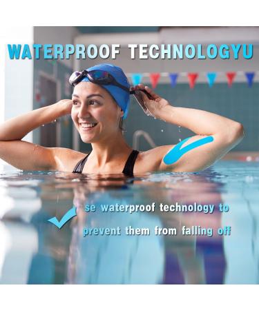 Optimize Pain Relief with 20 Pcs Kinesiology Tape - Elastic Athletic Bands for Joint Support | Waterproof & Precut | Mixed Colors (5cm x 25cm) - Buy Online on GoSupps.com