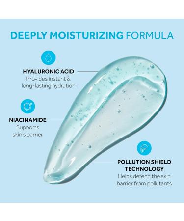No7 HydraLuminous+ Cooling Under Eye Gel Hydrating Eye Gel with Hyaluronic Acid & Niacinamide for Smooth Radiant Skin 0.5 Fl Oz | International Shipping Available - Buy Online on GoSupps.com