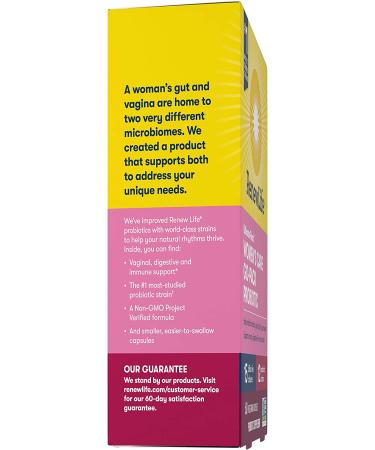 Renew Life Women's Care Probiotic - Ultimate Flora 15 Billion CFU - 60 Veg Capsules - Buy Online on GoSupps.com