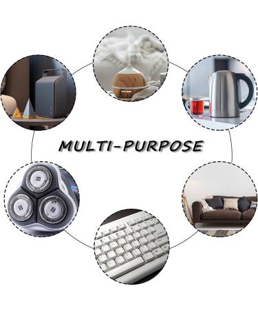 20-Piece Razor Brush Replacement Set | Electric Double-Sided Cleaning Brushes for Shaving Heads | Ideal for Barbers & Electricians - Buy Online on GoSupps.com