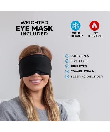 Ice Cap for Migraines - Gel Head Wrap with Hot/Cold Therapy for Headache Relief | Ideal for Sinus & Puffy Eyes | Compressed Therapy, Comfortable Form-Fitting Design - Black - Buy Online on GoSupps.com