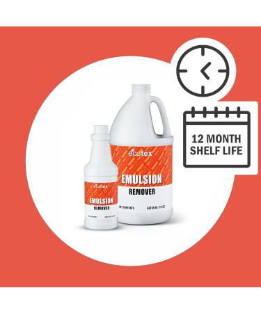 Ecotex Screen Printing Emulsion Remover (Pint - 16oz.) - Photo Emulsion Cleaner on Screen Printing Screens - Silk Screen Photopolymer Emulsion Stencil Remover - Easy to Use Screen Printing Supplies 16 Fl Oz (Pack of 1) - Buy Online on GoSupps.com