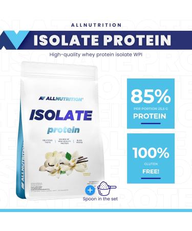 Allnutrition Isolate Protein Vanilla - 2000g - Buy Online on GoSupps.com