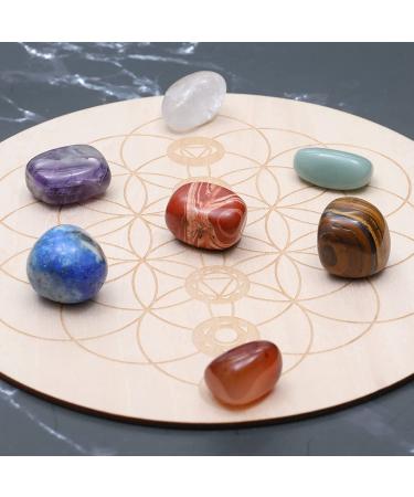 7 Chakra Healing Crystal Necklace Set - Handmade Boho Rope Cage Pendant for Energy Balance - Crystal Holder Jewelry for Spiritual Healing - Ideal for Women, Men, and Kids - Buy Online on GoSupps.com