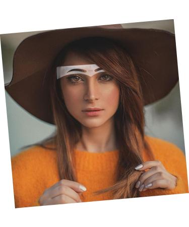 POPETPOP 200 Pcs Makeup Kit Adhesive Eyebrow Shaping Leveling Eyebrow Line Eyebrow Stickers Eyebrow Pencil - Buy Online on GoSupps.com