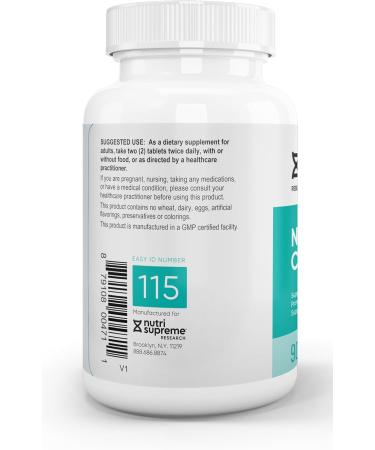 NUTRI-SUPREME RESEARCH Calm Tablets: Nature's Calm Dietary Supplement - Natural Relief of Stress Anxiousness Nervousness Sleeplessness and Irritability and Improved Sleep - 90 Tablets - Buy Online on GoSupps.com