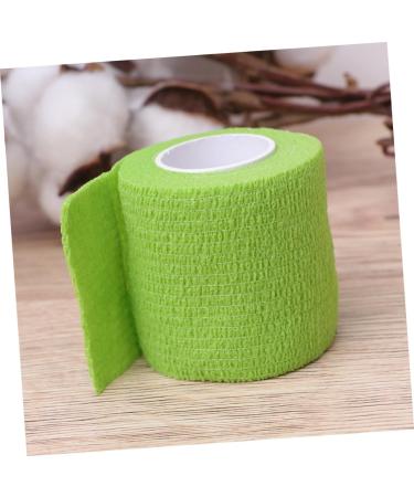 FRCOLOR 10pcs Self-Adherent Muscle Support Tape - Non-Woven Athletic Elasticity Green - Protective Gear for Sports Injuries - Buy Online on GoSupps.com