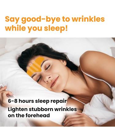 Forehead Wrinkle Remover Patch - Smooth Lines & Lift Skin with Hydrolyzed Collagen & Centella Asiatica - Buy Online on GoSupps.com
