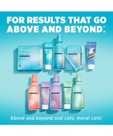 Lumineux Teeth Whitening Strips - 7 Treatments, Dentist Approved, Non-Toxic & Sensitivity-Free | Whiter Teeth in 7 Days - Buy Online on GoSupps.com