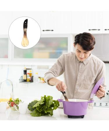 Buy Healifty Horn Spoon - Multi-Purpose Carving Style Kitchen Utensil for Soup Sugar and Coffee - International Shipping Available - Buy Online on GoSupps.com