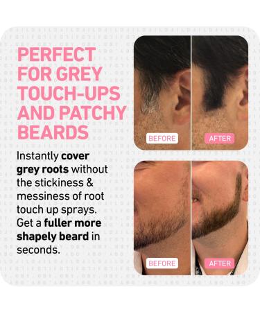 Boldify Hairline Powder - Root Touch Up Hair Fibers for Men & Women - Stain-Proof 48 Hour Formula (White) - Buy Online on GoSupps.com