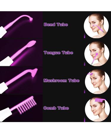 APREUTY Portable Handheld High Frequency Facial Machine with 4 Argon Sticks - Violet - Buy Online on GoSupps.com