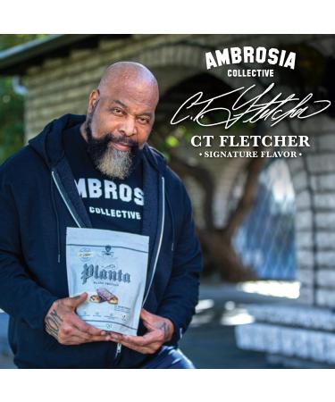 Ambrosia Planta - Premium Organic Plant-Based Protein | Vegan Keto Friendly Gourmet Flavors No Bloating Gluten & Soy Free No Added Sugar 14 Servings (Candy Bar - Buy Online on GoSupps.com