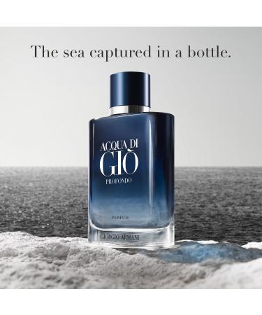 Armani Beauty - Acqua di Gi Profondo - Parfum - Cologne for Men - Foug re Aromatic & Ambery Men s Fragrance - Bergamot Everlasting essence Citrus & Patchouli Notes 3.3 Fl Oz (Pack of 1) - Buy Online on GoSupps.com