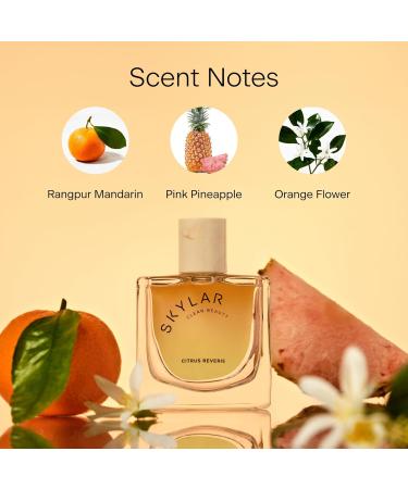 Skylar New Citrus Reverie Eau de Parfum-Hypoallergenic Clean Perfume for Women & Men Vegan Safe for Sensitive Skin-Fruity Floral Scents Madarin Orange Pinapple-50mL /1.70 Fl Oz - Buy Online on GoSupps.com