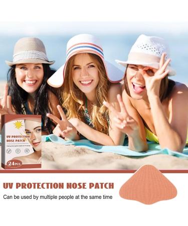 Sun Nose Plasters - UV Protection Nose Patches for Outdoor Use | 24PCs for Men & Women - Buy Online on GoSupps.com
