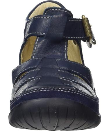 Falcotto Laguna VL Closed-Toe Leather Sandals - Navy Blue (Size 7 UK) - Buy Online on GoSupps.com