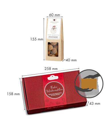 Wellnut Limited Christmas Edition - Gourmet Snack Gift Box | 4 Nut Fruit & Chocolate Treats | Perfect Holiday Gift - Buy Online on GoSupps.com