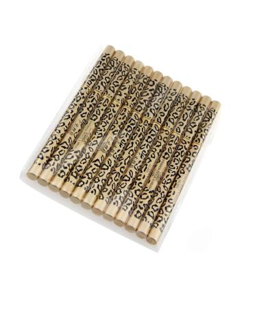FOMIYES Set 12pcs Waterproof Eyebrow Pen Eyebrow Pencil Brush Iron Tube Eyebrow Powder