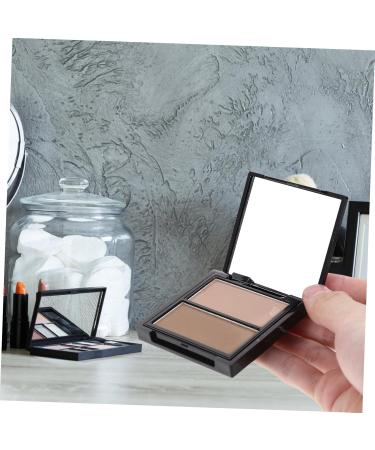 Palette de Poudre Ombrer Bicolore Compacte Illuminatrice Visage Contouring et clat Peau Visage Adulte Retouches Makeup Professionnel - Buy Online on GoSupps.com