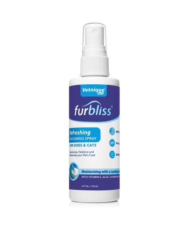 Furbliss Refreshing Dog Cologne/Deodorizer Grooming and Deodorizing Spray for Dogs and Cats - Eliminates Smelly Dog and Cat Odors Between Baths - by Vetnique Labs