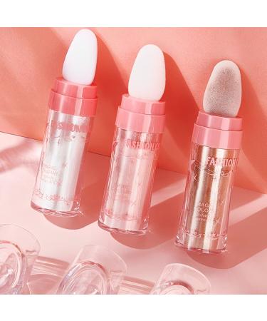 M 3 Colors Skating Powder 3 Colors Waterproof Body Makeup Powder Reusable Three-Dimensional Makeup Powder for Face Girls