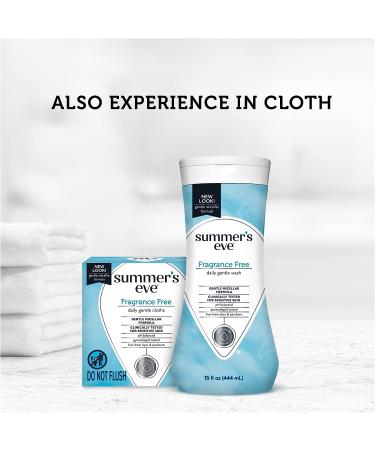 Summer's Eve Fragrance-Free Feminine Wipes | 16 Count, pH Balanced, Odor-Removing - Buy Online on GoSupps.com