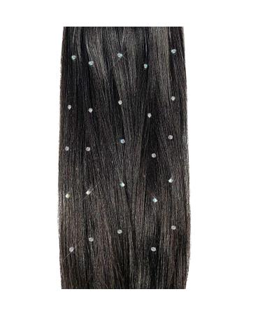 Buy AS-1x Original Preciosa Elements Crystal Strass Strand - 30 cm Clip-In Hair Extensions - No Adhesive No Crystal Loss - Enhance Your Look with Stunning Hair Strands - Buy Online on GoSupps.com