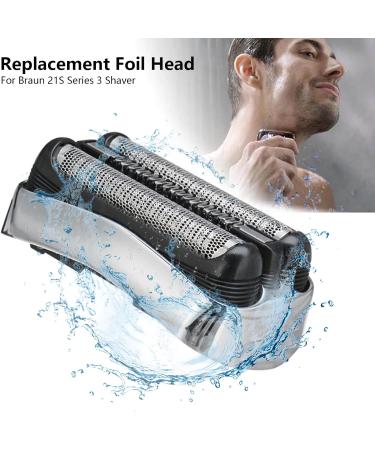 32B Replacement Shaver Head Electric Shaver Foil Razor Head for Replacement Braun S3 Shaver Head Mens Head Shaver for 3010s 320S 330S 340S 370cc 390cc-4 3000s 3040s (21S) - Buy Online on GoSupps.com