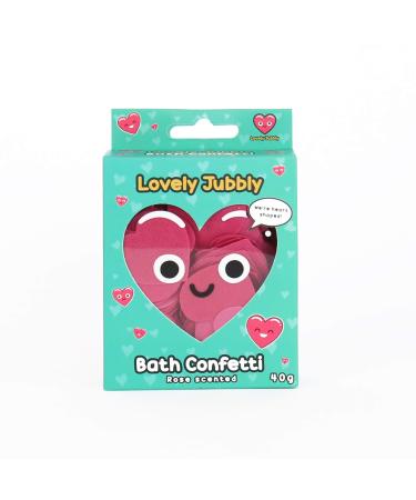 Gift Republic Heart Bath Confetti Red 40g GR650013