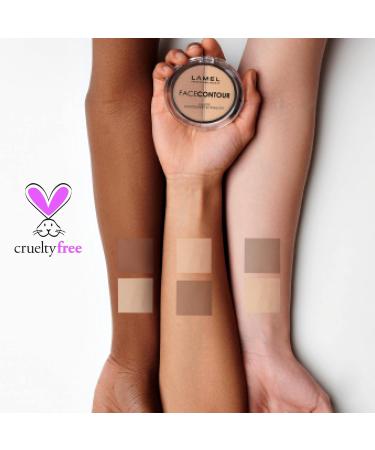 Natural Glow Contouring Palette - Long-Lasting & Paraben-Free - N.401 - 6g / 0.21 oz - Buy Online on GoSupps.com