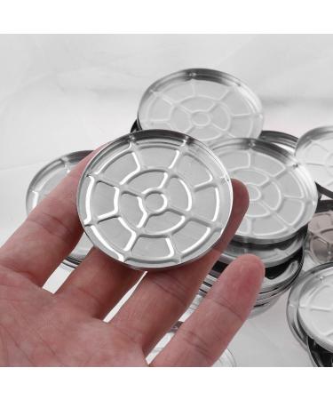 Buy MSEMIS 30-Piece Metal Sticker & Empty Aluminum Palette Set - Perfect for Eyeshadow & Makeup Organization - International Shipping Available - Buy Online on GoSupps.com