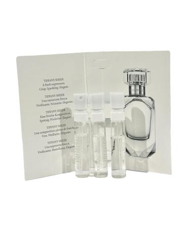 Tiffany & Co. SHEER Sample Perfume EDT Spray 1.2 ml / 0.04 oz - set of 3 - Buy Online on GoSupps.com