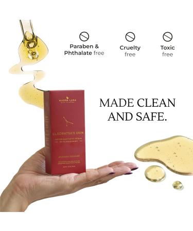 CLEOPATRA'S SKIN Moisturizing Serum Ayurvedic Face Oil for Oily & Sensitive Skin Antioxidant Anti-Aging & Hydrating with Pomegranate & Manjistha Non-Greasy & Collagen-Boosting Glow Oil - Buy Online on GoSupps.com