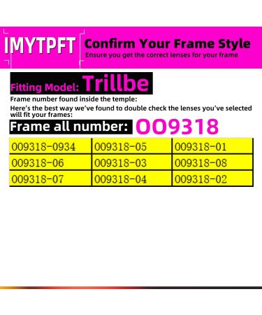 IMYTPFT Replacement Lenses for Oakley Trillbe - Red Color One Size | Premium Quality & International Shipping - Buy Online on GoSupps.com