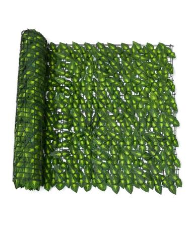 Artificial Ivy Privacy Fence Screen Faux Fencing Panel Vine Privacy Fence Wall Screen Used for Green Leaf Wall Decoration Garden Fence Backyard Wedding Decor 0414(Color: Size:150x700cm) ()