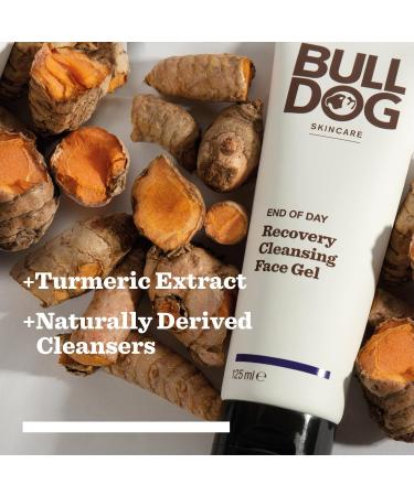 Bulldog Skin Care End Of Day Recovery Cleansing Gel for Men Face Wash 125ml x 3 Pack - Buy Online on GoSupps.com