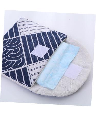 Cabilock 3 Sets Napkin Storage Bag Pouch Menstrual Pad Holder - High Capacity Nursing Pad Organizer - Assorted Colors - Pack of 3 - Buy Online on GoSupps.com