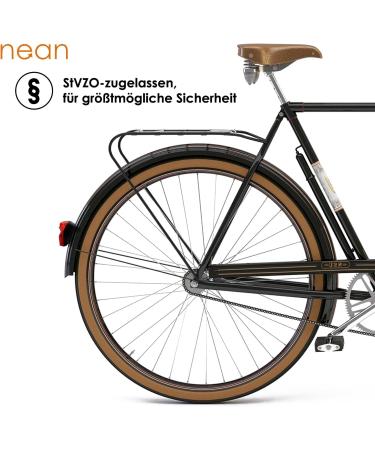 Buy NEAN LED Bicycle Dynamo Rear Light | STVZO Approved Reflector & Parking Light | 7 Candela Red Outdoor Reflector Lamp - Buy Online on GoSupps.com