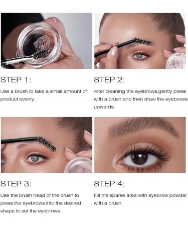  Tsuchiya Eyebrow styling wax clear eyebrow gel - Long-lasting and waterproof - With spoolie natural eyebrow makeup Tsuchiya - Buy Online on GoSupps.com