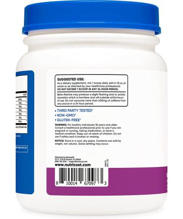 Nutricost Pre-Workout Complex Powder Grape (60 Serv) 60 Servings (Pack of 1) - Buy Online on GoSupps.com