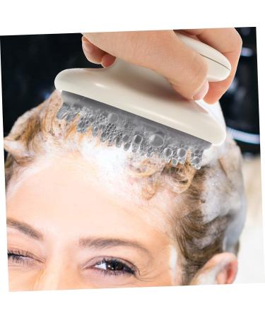 Frcolor 2-in-1 Shampoo Brush & Scalp Massager - Gentle Hair Washing & Pedicure Tool - Spa Quality Shower Head Cleaning - Buy Online on GoSupps.com