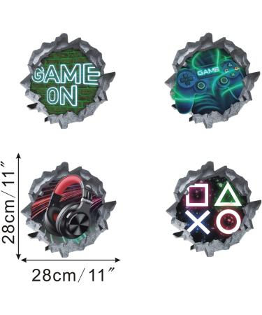 ANHUIB 3D Gamer Wall Sticker - Vibrant Decoration for Gaming Enthusiasts - Buy Online on GoSupps.com
